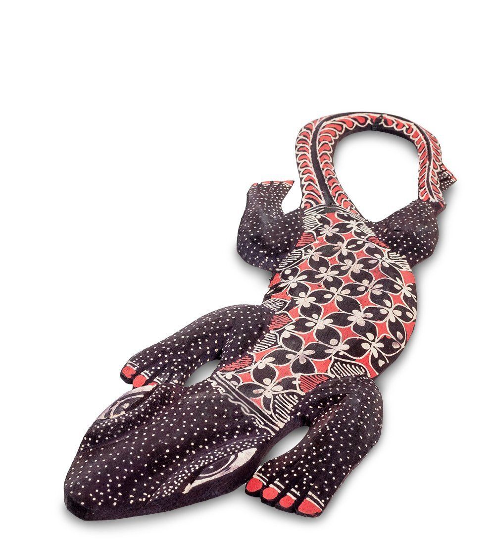 Decor and Gift 10-028 Панно настенное «Геккон Джава» (батик, о.Ява) 40 см