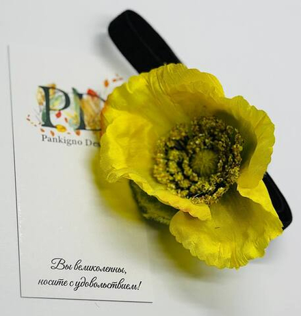 Чокер Pankigno Design с маком