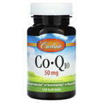 Carlson, CoQ10, 120 мягких таблеток