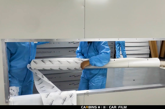 Carbins Color PPF British Green SP 16C зеленая цветная полиуретановая защитная антигравийная пленка