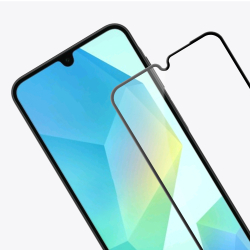 Защитное стекло для Samsung Galaxy A16 5G, тонкие черные рамками и олеофобное покрытие, G-Rhino