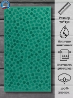 Полотенце махровое хлопок ПЦС-3501-4476 (16-5930) 70*130