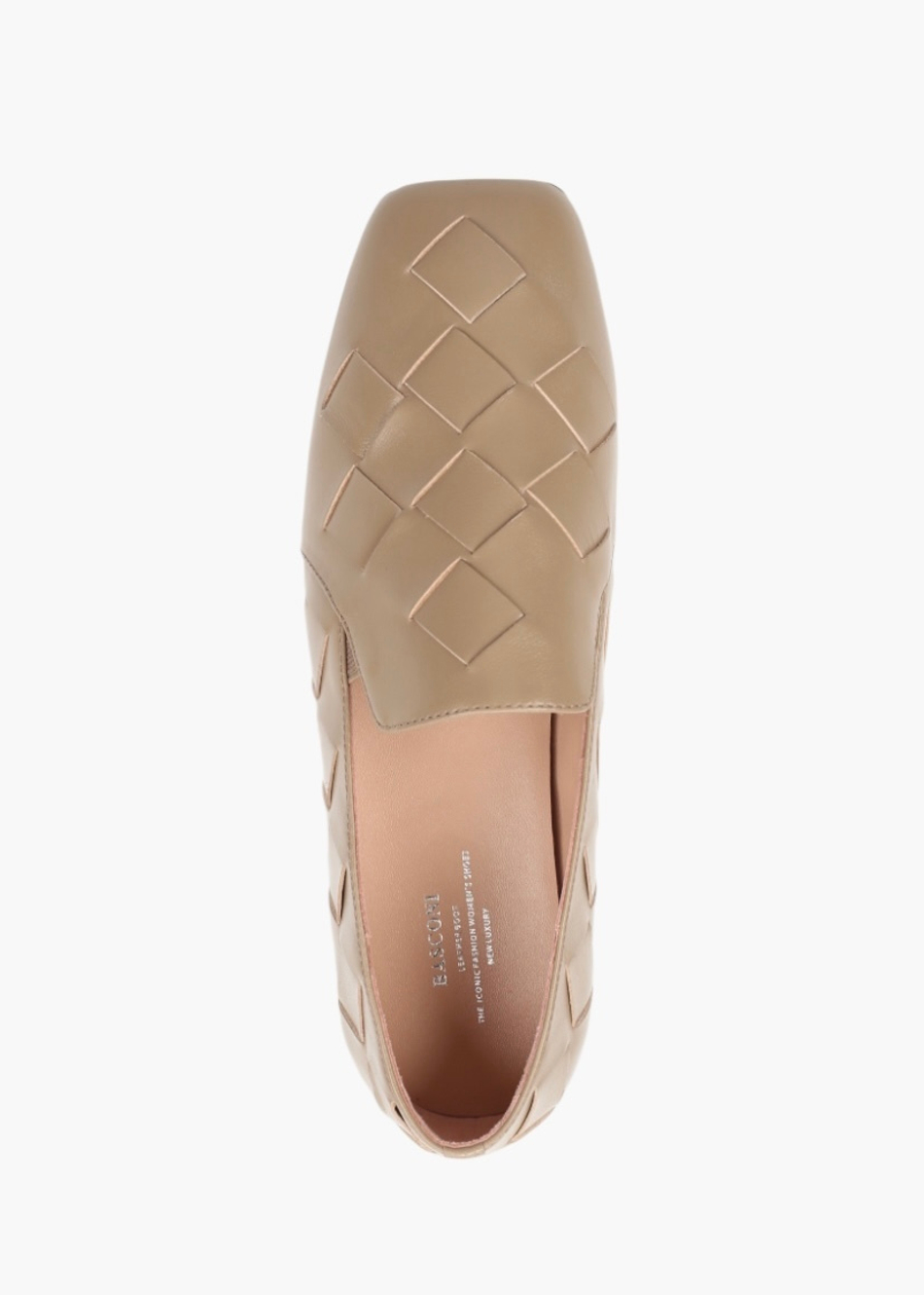 132668B-YP beige-25L Женские лоферы деми