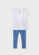 футболка с леггинсами