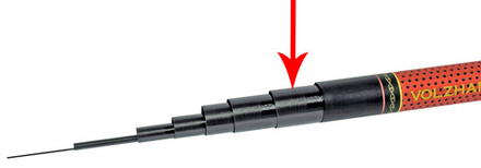 Секция 7 к удилищу Pro Sport Top Math 9м