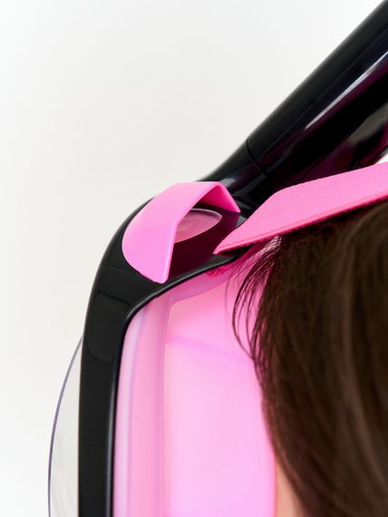 Маска полнолицевая Sargan Планета океан 2.0 черный/розовый