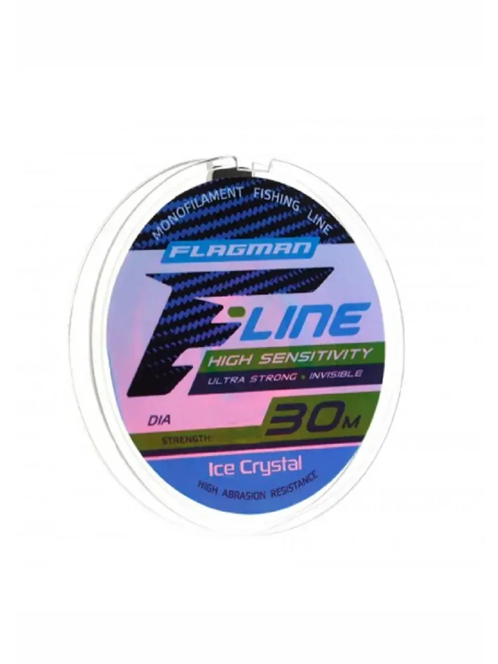 Леска F-Line Ice Crystal 30м