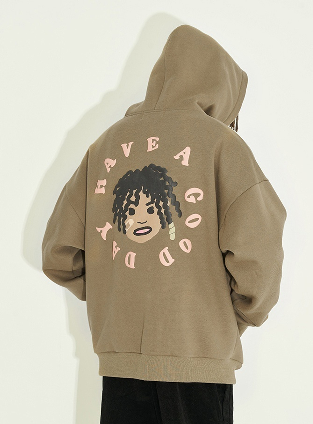 Худи HARSHandCRUEL "BLM Back Logo" Oversized Hoodie