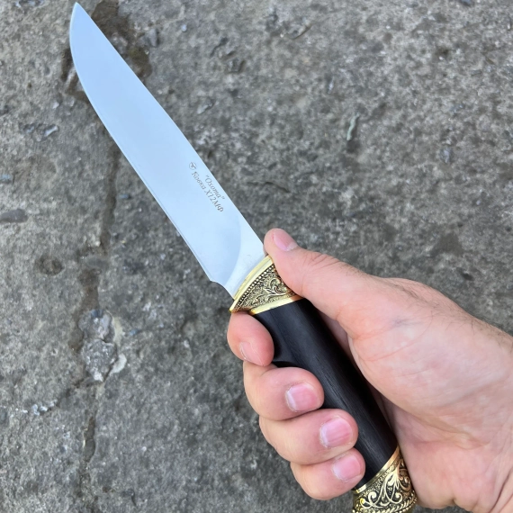 Нож туристический ковка кизлярский