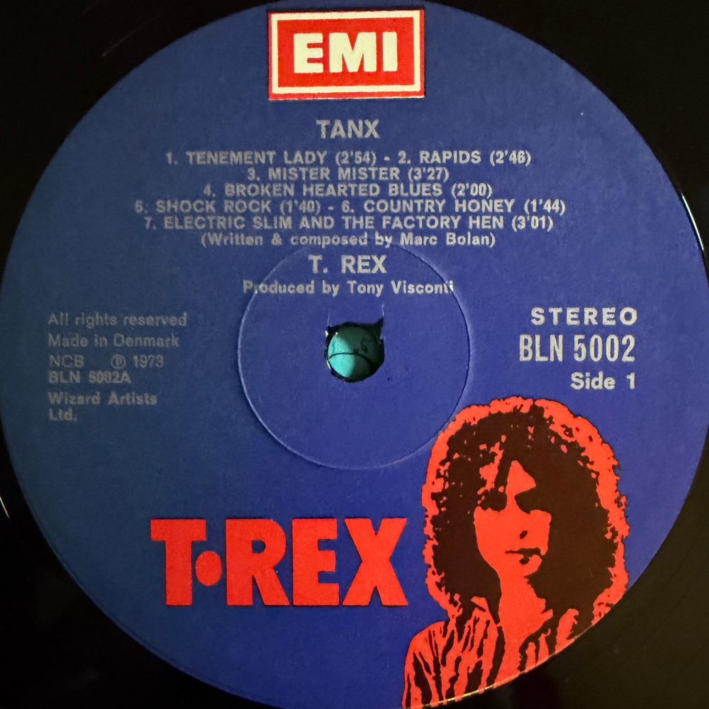 Виниловая пластинка T. Rex ‎– Tanx LP