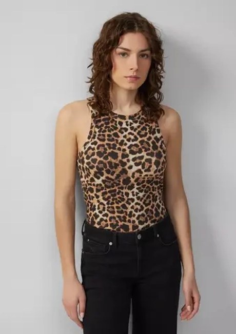 Топ из хлопкового стретча s.Oliver