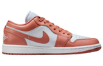 Кроссовки Jordan Air Jordan 1 Low "Pink Salmon" (Женская размерная сетка)