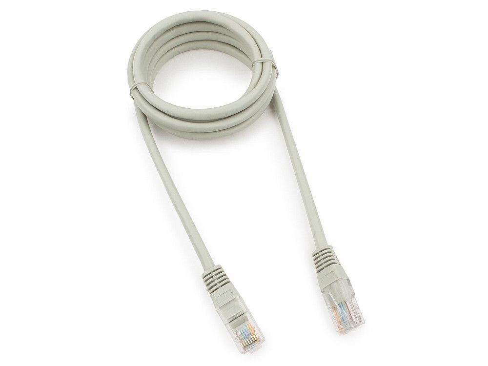 Cablexpert PP10-3M медный UTP кат.5e, 3м, разъем RJ-45 серый Патч-корд