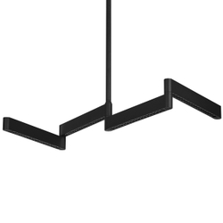 740147 Люстра DIVE LED 72W 3700LM G ЧЕРНЫЙ 4000K