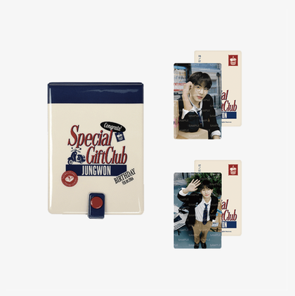 Набор биндер + фотокарты [JUNGWON] PHOTO CARD HOLDER