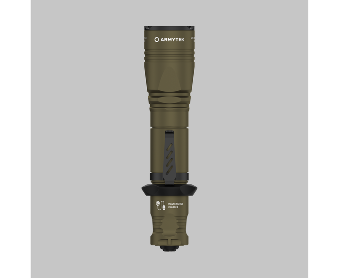 Фонарь Armytek Viking Pro Magnet USB Olive White (F07501WO)