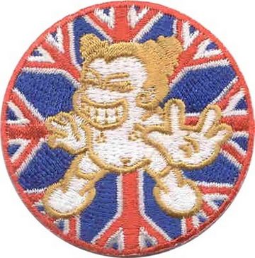 Нашивка Девочка на Union Jack