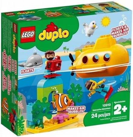 Конструктор LEGO DUPLO 10910 Приключение на подводной лодке