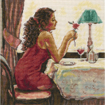 27x27¶см¶Аида 16¶Белая¶Хлопок - 100%