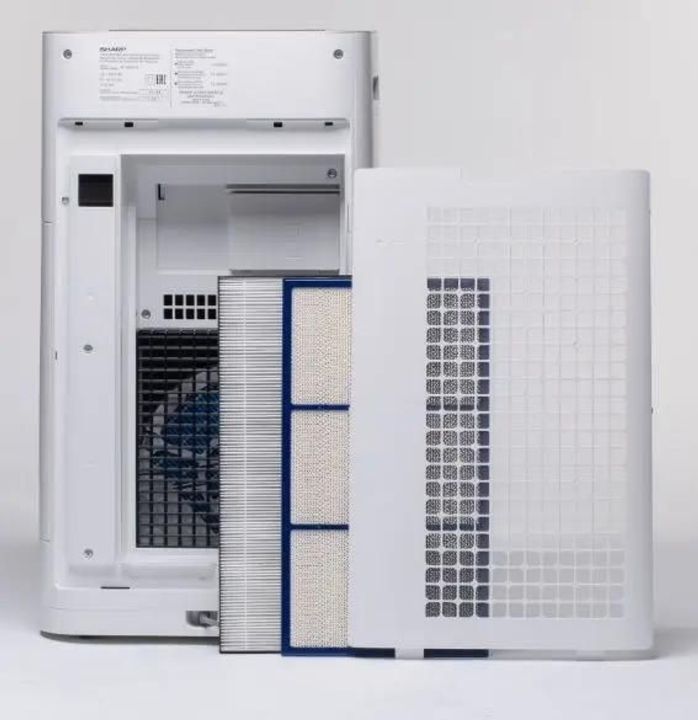 Климатический комплекc Sharp KCG61RW,  до 50м2,  с ионизацией, белый