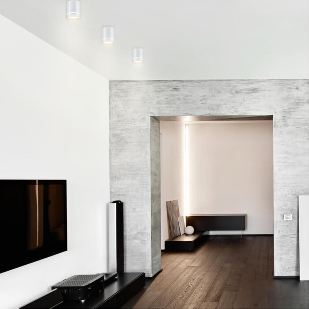 357684 OVER NT18 396 белый Накладной светильник IP20 LED 3000K 9W 160-265V ARUM