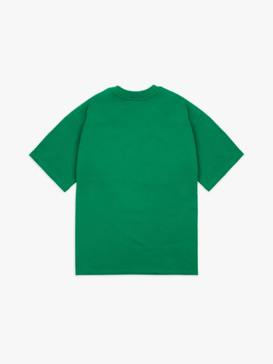 Футболка оверсайз (зеленый) 190 г