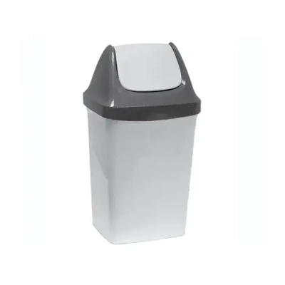 Контейнер для мусора СВИНГ 50л Мраморный 0,733,35х0,401м