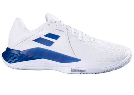 Теннисные кроссовки Babolat Propulse Fury 3 All Court - white/dark blue