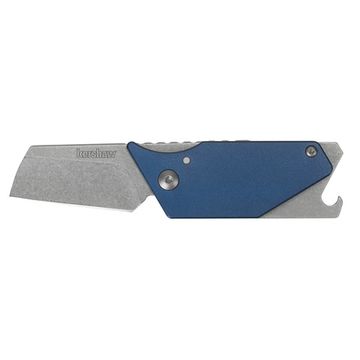 Складной нож KERSHAW Pub Pub 4036BLU c клинком из стали 8Cr13MoV, рукоять алюминий / Stainless Steel