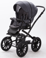 Детская коляска Adamex Chantal Retro 2 в 1 C201 (графит)
