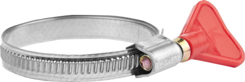 Хомуты Бабочка, нерж. сталь, накатная лента 9мм, 35-50 мм, 2 шт, ЗУБР Профессионал