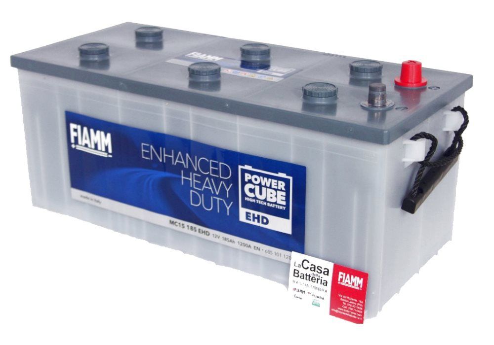 Fiamm Power Cube Enhanced Heavy Duty 6СТ- 190 аккумулятор