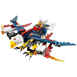 LEGO Chima: Огненный истребитель Орлицы Эрис 70142 — Eris' Fire Eagle Flyer — Лего Чима