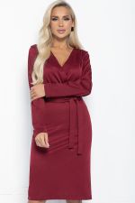 Платье Бонни (бордовое) П11184 LT Collection