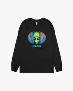 Лонгслив Hook Уфо черный