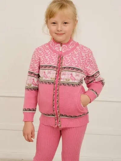 Кофта - бомбер вязаная