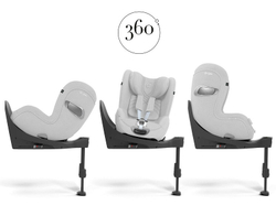 Автокресло Cybex Sirona T i-Size с базой isofix Base T Platinum White Plus