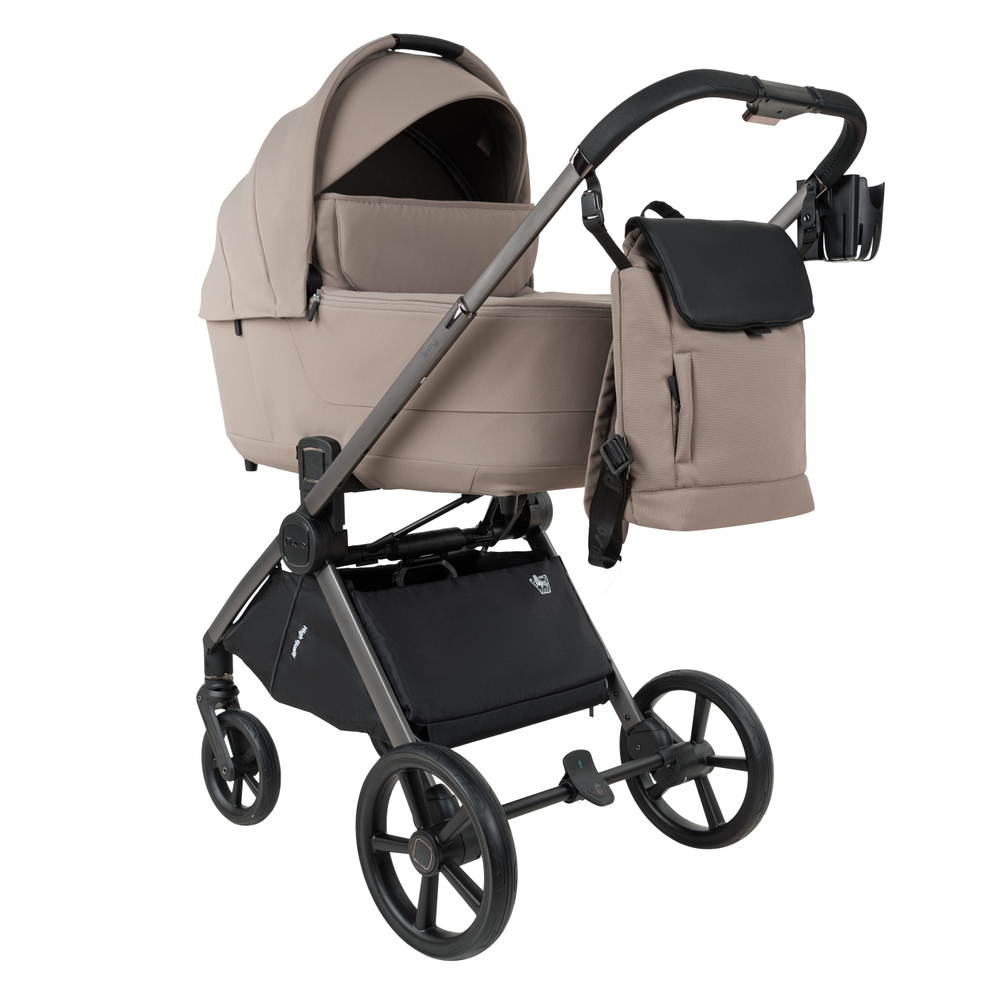 Коляска 2 в 1 Pituso Teffy Hazel шасси Graphite
