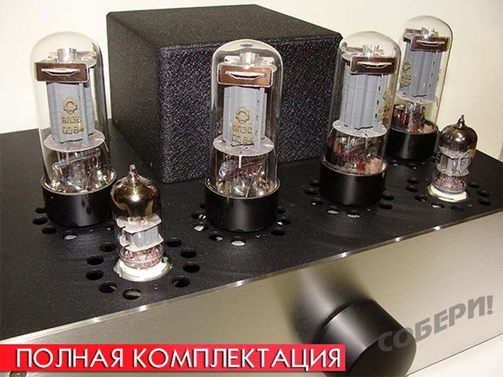 Ламповый однотактный усилитель мощности на радиолампе 6П3С набор для самостоятельной сборки