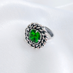 "Соренто" кольцо в серебряном покрытии из коллекции "Форсаж" от Jenavi