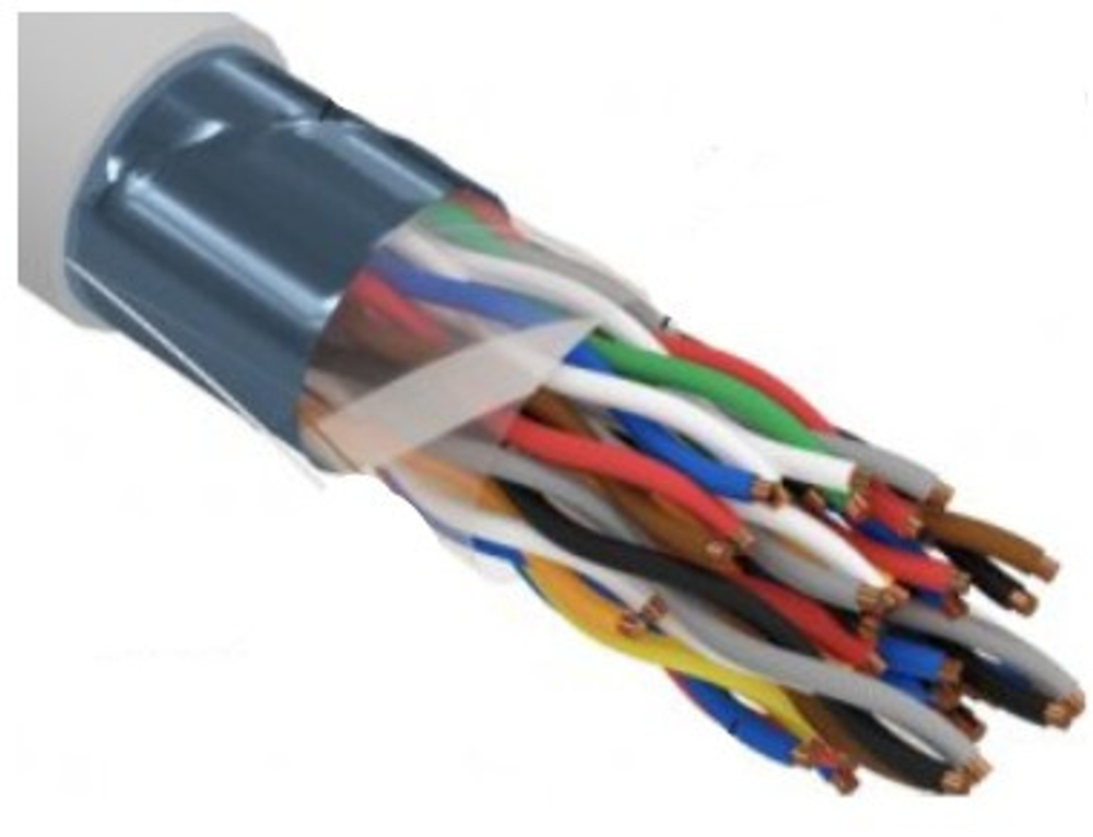 Кабель витая пара F/UTP 5e кат. 25 пар Rexant 01-1206-R