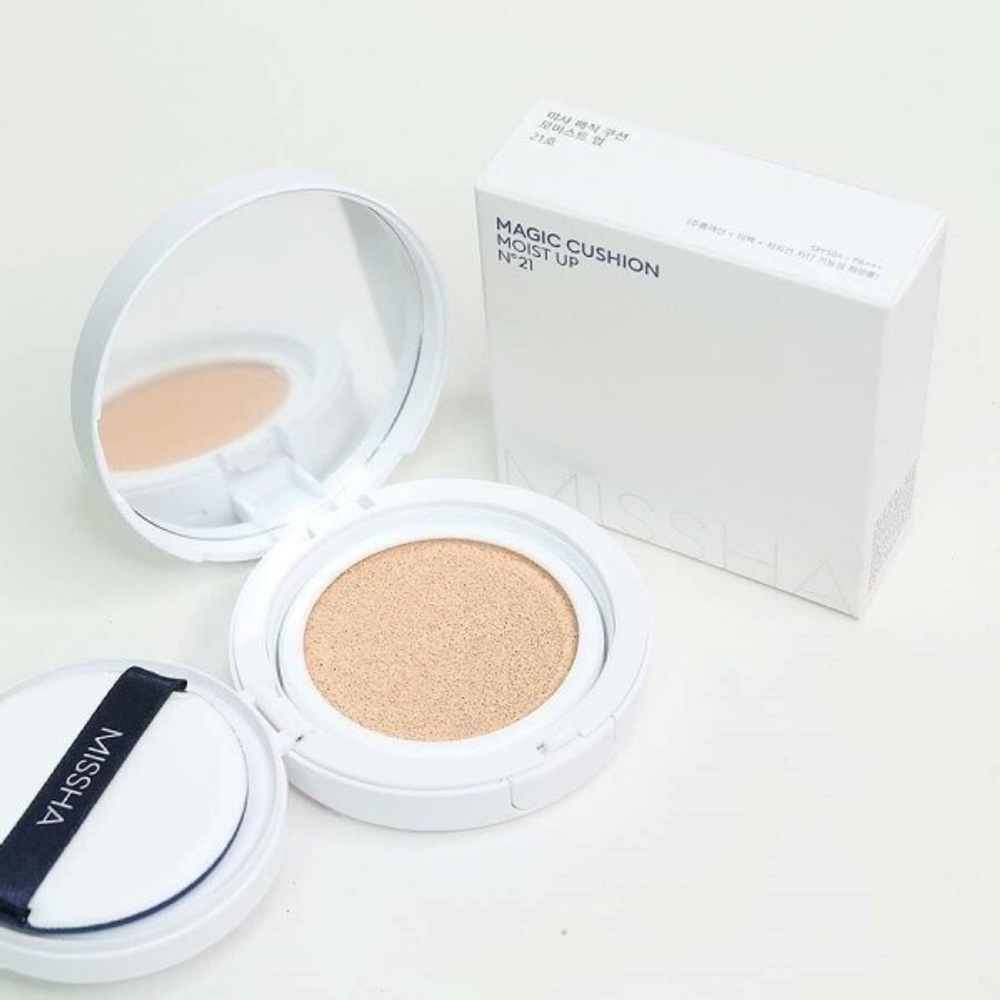 Missha Magic Cushion Moist Up кушон 23 тон ( серебро )
