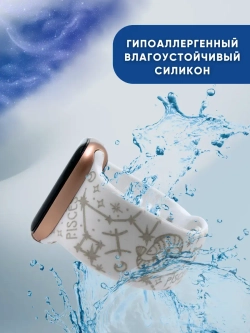 Ремешок для Apple watch 42 44 45 49 мм силиконовый браслет