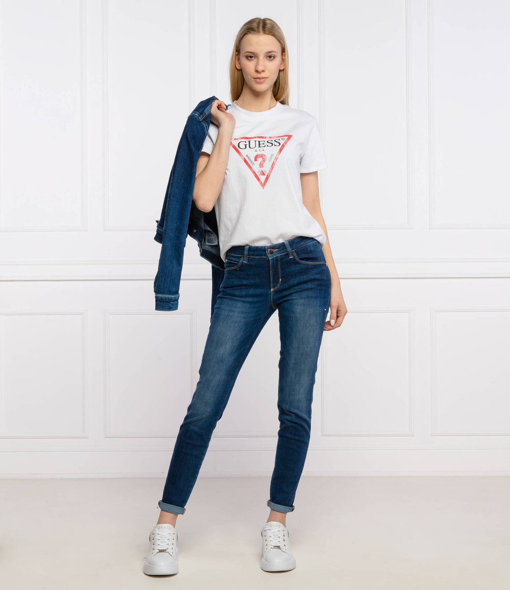 Футболка GUESS - белый(W93I0R R9I60)