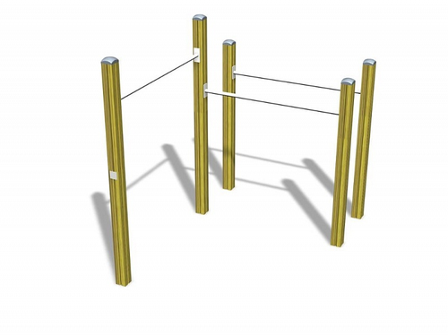 Брусья с турником