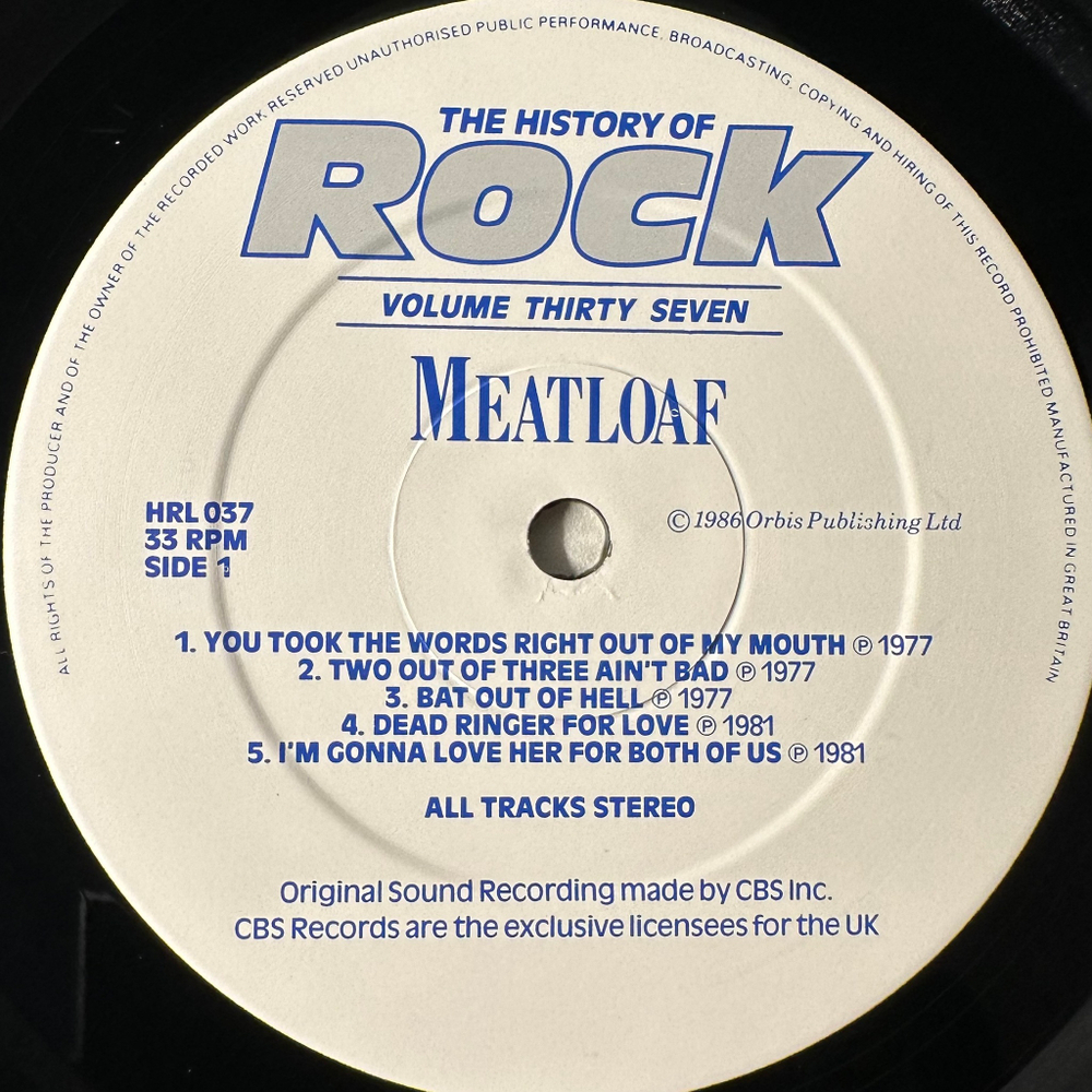 Сборник History Of Rock 37 2LP (Англия 1986г.)