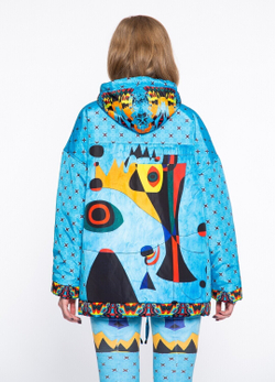 Куртка "Миро", по мотивам абстрактной живописи Жоан Миро