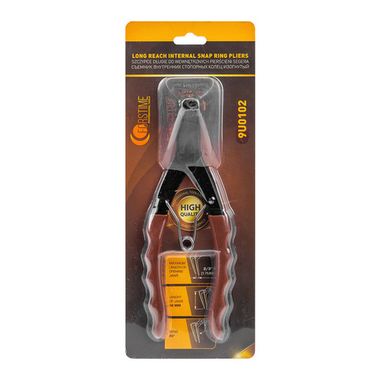 Съемник внутрених стопорных колец изогнутый 90грд. (глубина-56мм, для суппортов), в блистере FORSTIME FT-9U0102