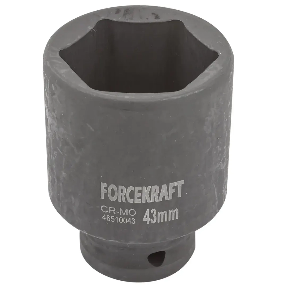 Головка ударная глубокая 3/4'', 43мм (6гр.) FORCEKRAFT FK-46510043