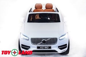 Детский электромобиль Toyland Volvo XC 90 белый